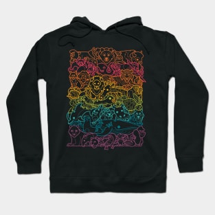 Animal Spectrum : Outline Hoodie